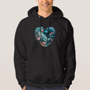 Loving Whale Ocean Sea Idea Men Boys Kids Orca Hoodie