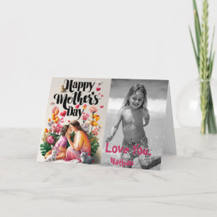 *~* Loving Whimsical Mother's Day Photo AP72 Mum Thank You Card