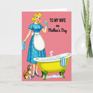Loving Wife Mothers Day Card