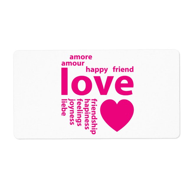 Loving words (Front)