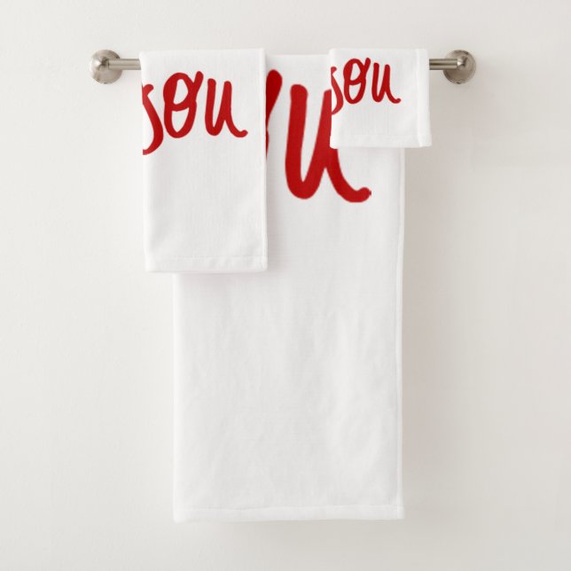 Loving You Gift Collection Bath Towel Set (Insitu)
