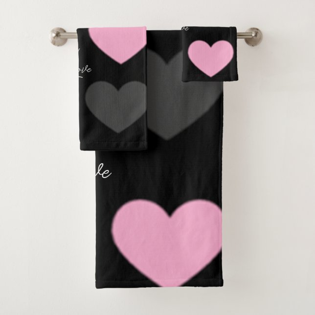 Loving You Gift Collection  Bath Towel Set (Insitu)