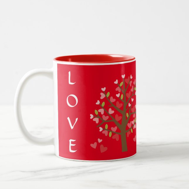 LOVING YOU GIFT COLLECTION Two-Tone COFFEE MUG (Left)