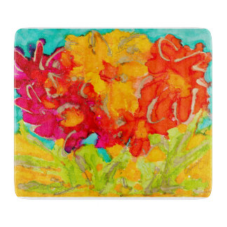 Lovitude Peaceful Paradise Glass Cutting Board