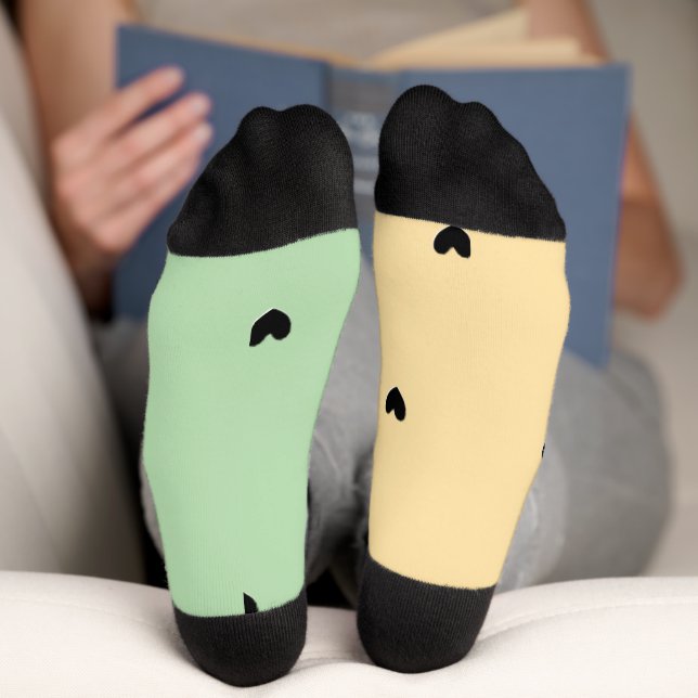 lovlee bug two-tone socks (Bottom)