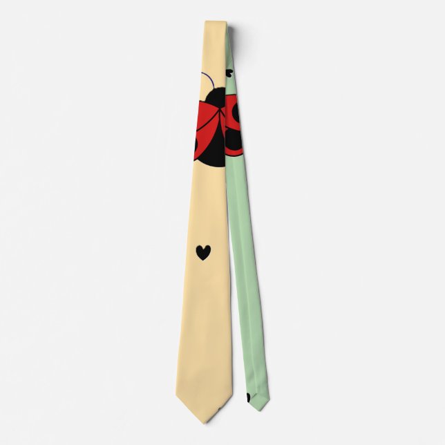 lovlee bug two-tone tie (Front)