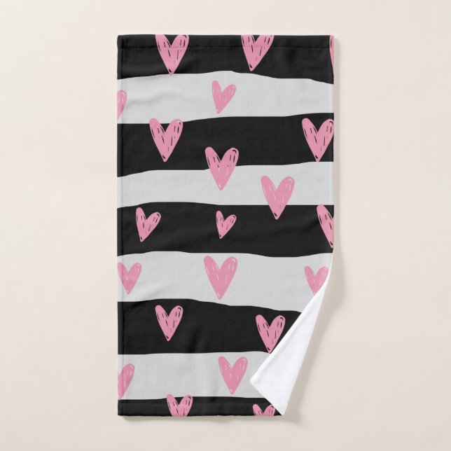 Lovley Hearts  Design Collection   Handtuch Hand Towel (Hand Towel)