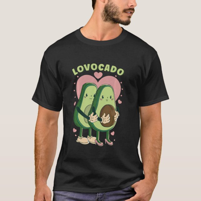 Lovocado, New Mum To Be Pregnant Avocado Expecting T-Shirt (Front)