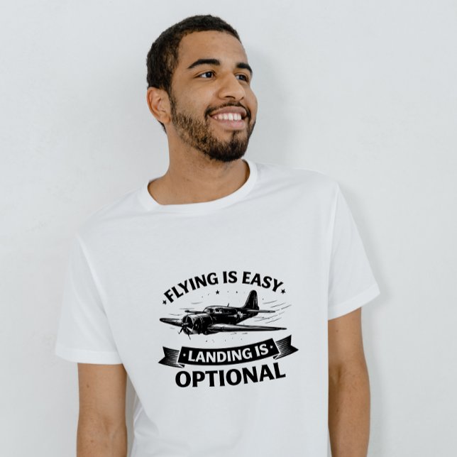 Low Altitude Humour Warbird Pilot Tee (Low Altitude Humor Warbird Pilot Tee)