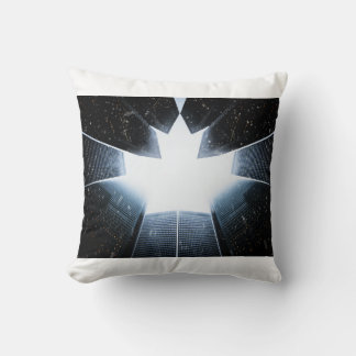Low Angle Image of High Rise Building Cushion