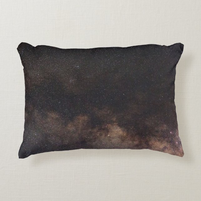 Low-angle of milky way decorative cushion (Front)