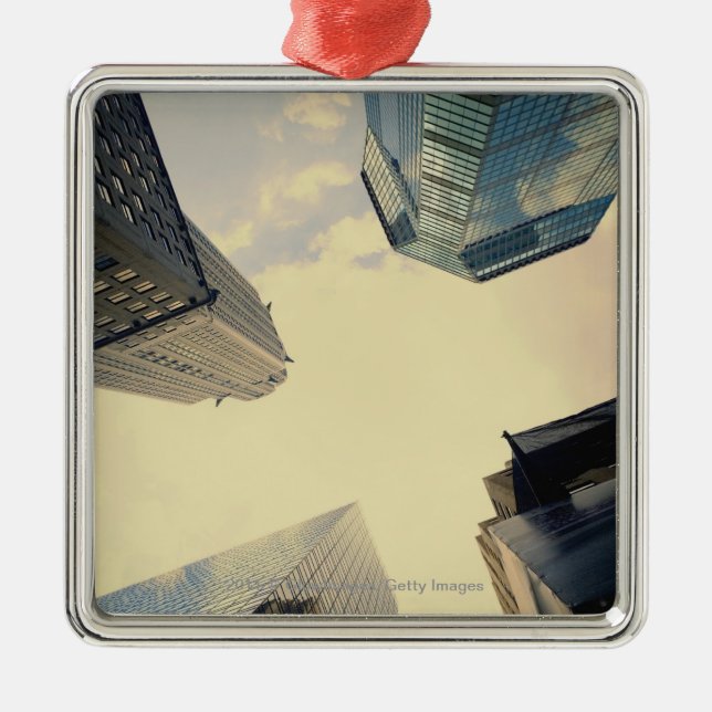Low angle of the Chrysler Building Metal Tree Decoration (Front)