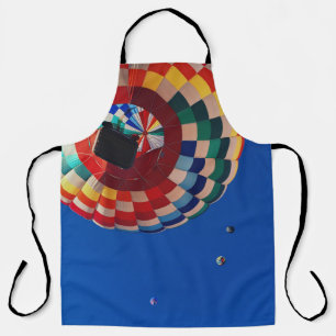 Low angle photography of balloons apron