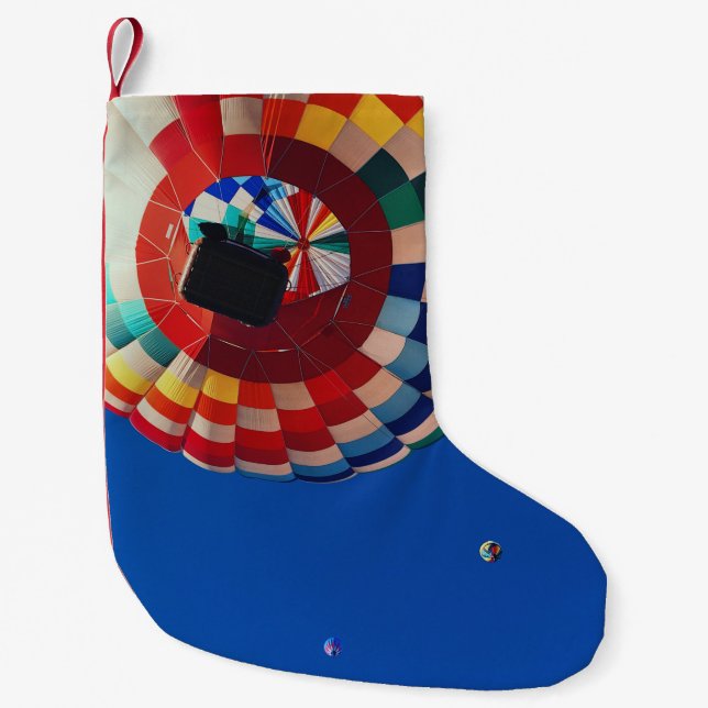 Low angle photography of balloons small christmas stocking (Front)
