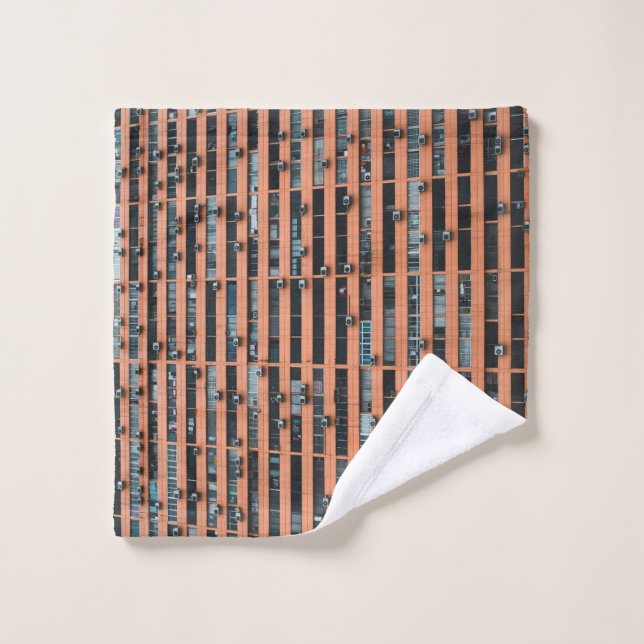 Low-angle photography of building wash cloth (Wash Cloth)