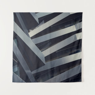 LOW ANGLE PHOTOGRAPHY OF GRAY BUILDING AT DAYTIME TAPESTRY