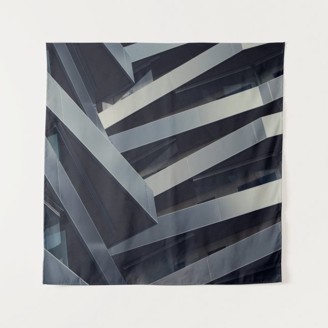 LOW ANGLE PHOTOGRAPHY OF GRAY BUILDING AT DAYTIME TAPESTRY (Front)