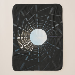 Low angle photography of missile silo hole sherpa blanket