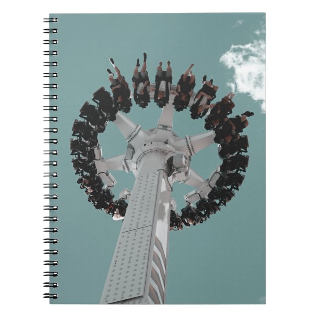 Low-angle photography of people riding a drop-down notebook (Front)