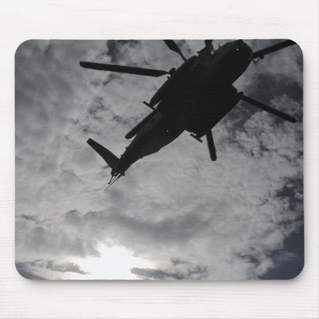 Low angle view of a CH-53E Mouse Mat (Front)