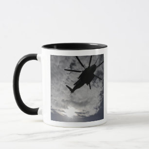 Low angle view of a CH-53E Mug