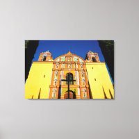 Low Angle View Of Yellow Ornate Church