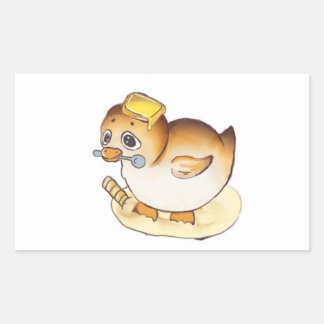 Low-baked duck sticker