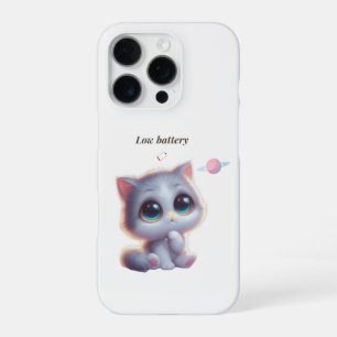 Low Battery Cat Meme Phone Case