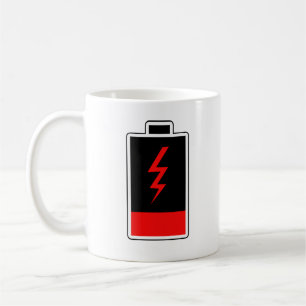Low Battery Coffee Mug