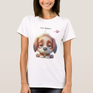 Low Battery Dog T-Shirt