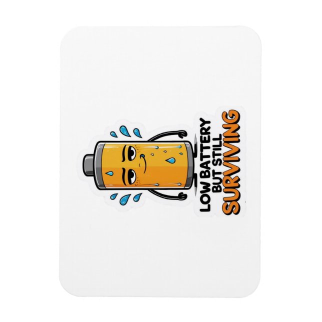 Low Battery Magnet (Vertical)