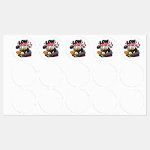Low Battery Need Coffee – Funny Sleepy Duck Design