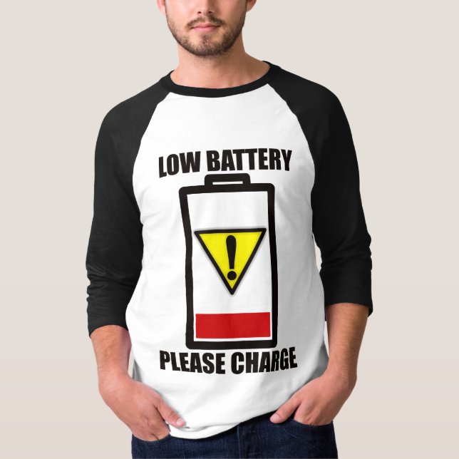 LOW_BATTERY T-Shirt (Front)