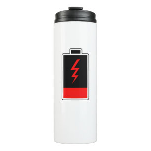 Low Battery Thermal Tumbler