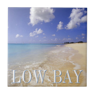 Low Bay Beach, Barbuda, Antigua Tile