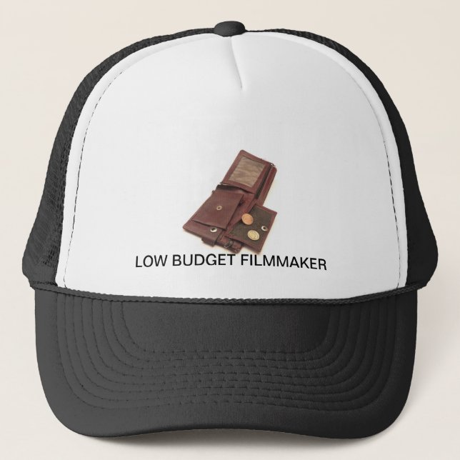 LOW BUDGET FILMMAKER TRUCKER HAT (Front)