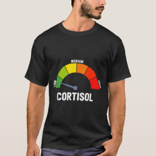 Low cortisol levels meme T-Shirt