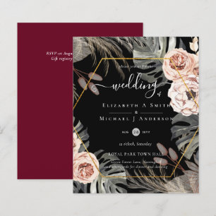 Low Cost Budget PAMPAS GRASS TROPICAL Wedding