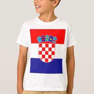Low Cost! Croatian Flag T-Shirt