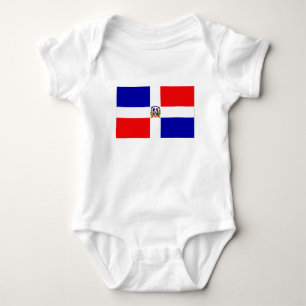 Low Cost! Dominican Republic Baby Bodysuit