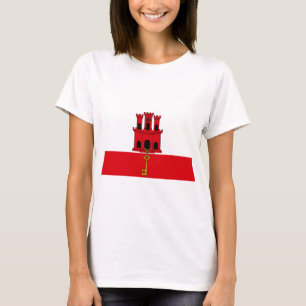 Low Cost! Gibraltar Flag T-Shirt