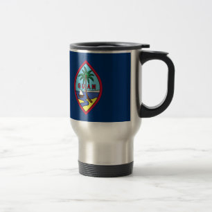Low Cost! Guam Flag Travel Mug