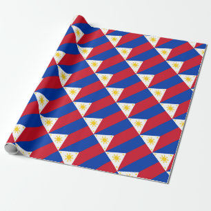 Low Cost! Philippines Flag Wrapping Paper