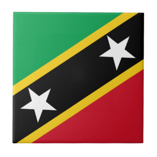 Low Cost! Saint Kitts and Nevis Flag Tile