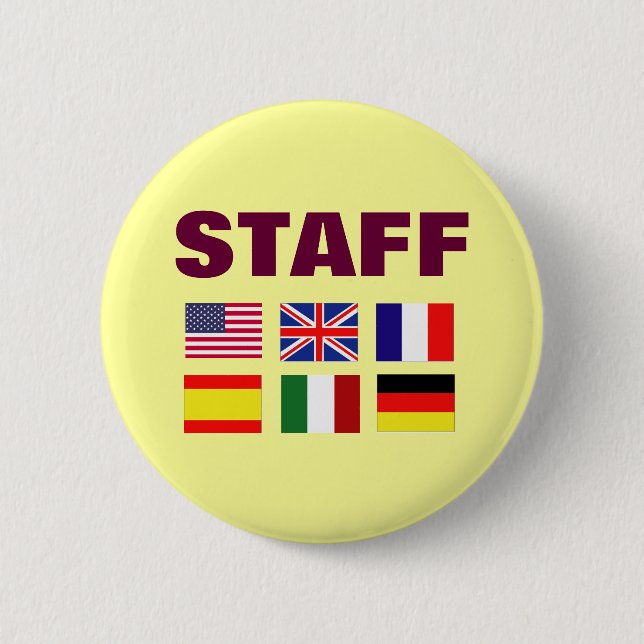 Low Cost Staff Badges in Bulk For Festivals Events (Front)