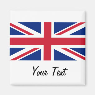 Low Cost Union Jack Flag of Great Britain Magnet