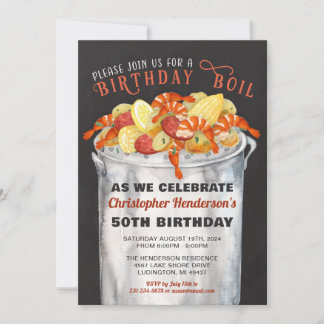 Low Country Boil Invitation