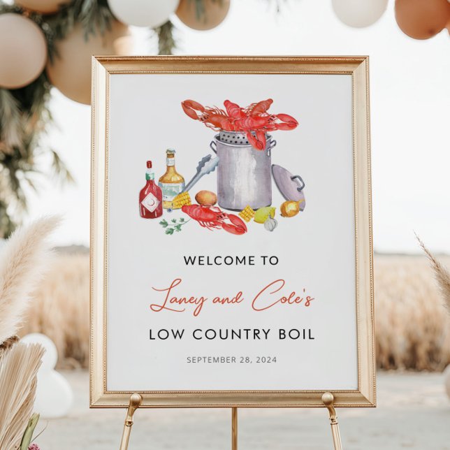 Low Country Boil Welcome Poster (Creator Uploaded)
