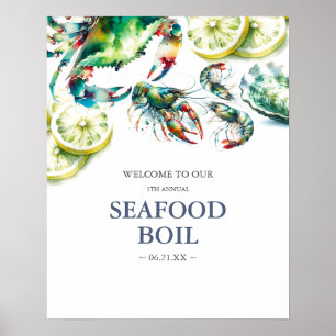 Low Country Boil Welcome Sign