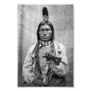 Low Dog - Native American vintage photo Print